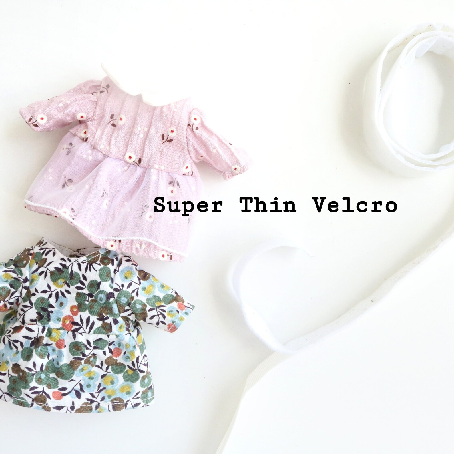 5yards ultra thin velcro super thin velcro doll clothes Etsy