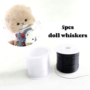 doll whiskers stuffed animal whiskers nylon thread for teddy bear whiskers beard teddy toy stuffed toy making Z08