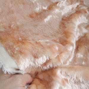 8mm viscose fabric artist teddy bear making material teddy bear fabric teddy bear viscose on cotton backing A16