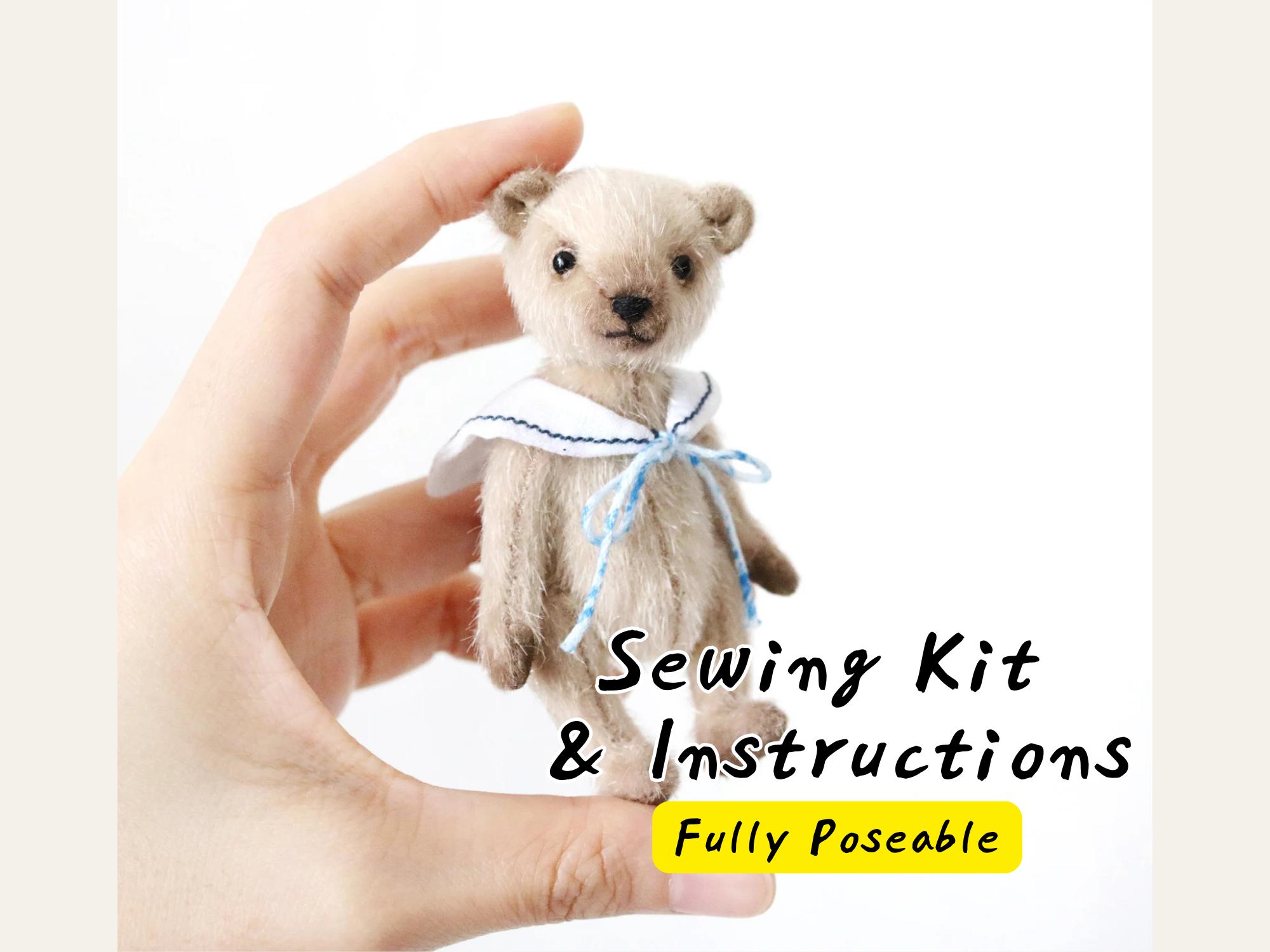 ミニベア裁縫キット アーティストテディベアクラフトキット DIY