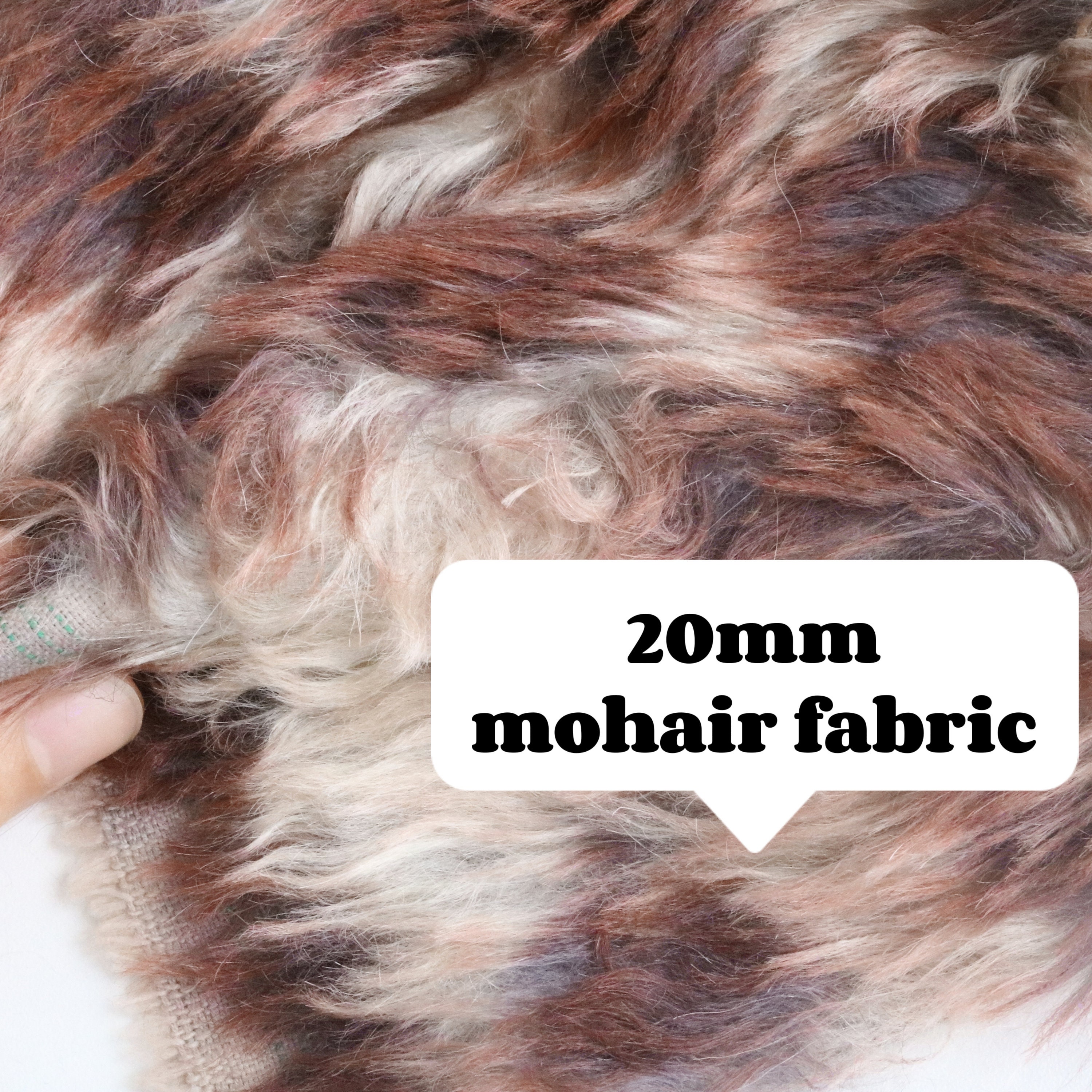 mohair bear faux fur