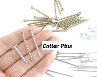 Teddy Bear Cotter Pins T Shaped, Mini Bear Stuffed Animals Making Supplies, Moving Joint Split Pin