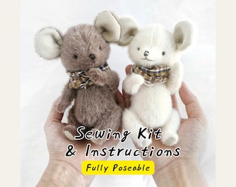 ミニベア裁縫キット アーティストテディベアクラフトキット DIY