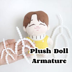 scheletro di bambola di peluche con armatura articolata 10 cm 15 cm 20 cm Kpop scheletro di bambola di peluche imbottito giocattolo morbido scultura morbida scheletro di bambola con armatura a corsetto