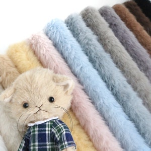13mm faux curly sherpa fur fabric stuff animal fur for teddy bear fur teddy bear fabric plushie fur fabric curly faux fur C08