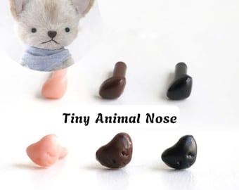 30 pcs Nez De Petit Chien Triangle Nez De Chat Pour Ours En Peluche, Animal En Feutre, Crochet, Peluche Armigurumi
