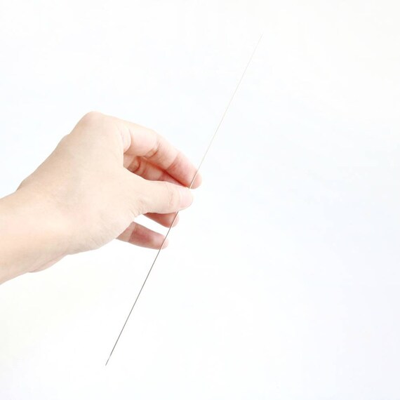 Quality Super Long Needle Beading Needle Pearl Needle for Artist Teddy Bear  Eyes Making Toy Needle Felt Z06 