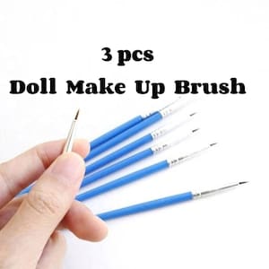 Thin doll makeup brush bjd brush Blythe custom make up brush needle felt tool Z05