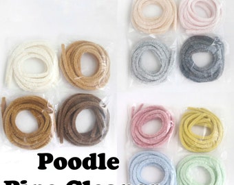 poodle pipe cleaner craft supplies wool dense pipe cleaner 6mm wire chenille stems animal craft miniature poodle pipe cleaner supplies