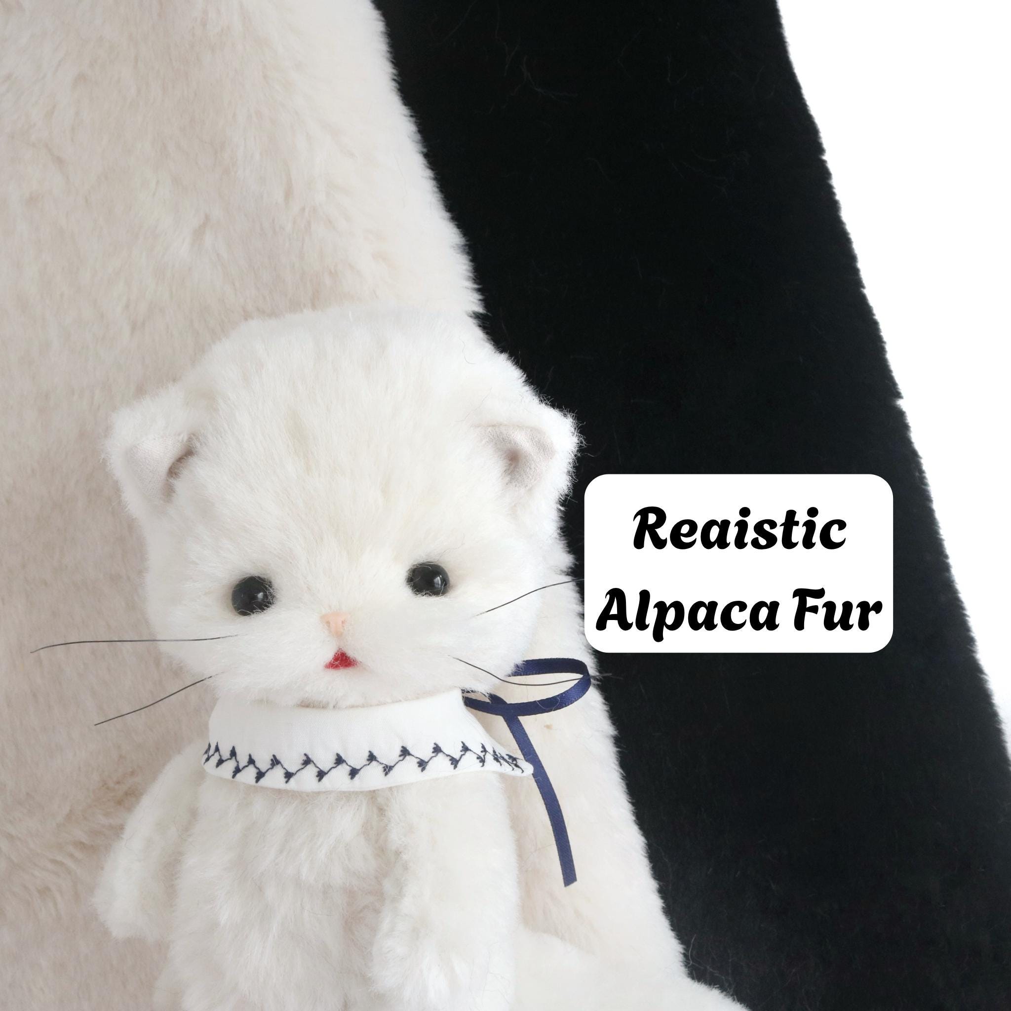 Quality Faux Alpaca Fur for Teddy Bear Making, Art Doll Wool Fur Fabric C15