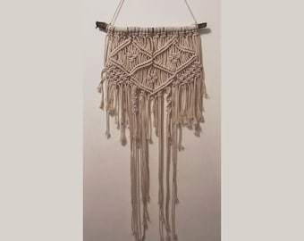 Suspension en macramé Boho