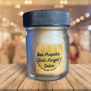 Honey bee propolis powered salve
