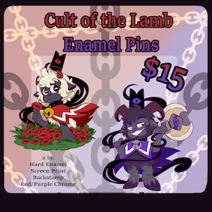 Devilish Coalition Enamel Pins