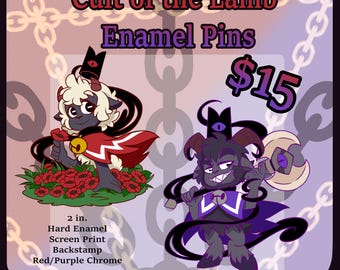 Devilish Coalition Enamel Pins