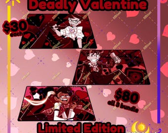 PRE-ORDER - Deadly Valentine Playmats