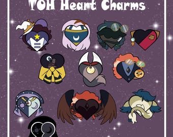 TOH Heart Charms