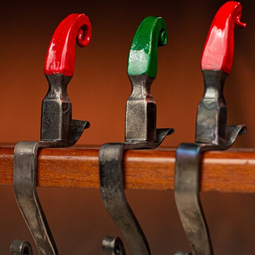 Wood Tray Christmas Stocking Holder Etsy