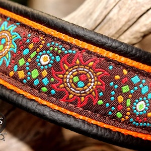 Hundehalsband Martingale aus Leder, Limited Slip, zum Selbstgestalten