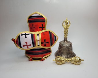 Tibetan Buddhist Bronze Bell and Vajra/dorje - Etsy