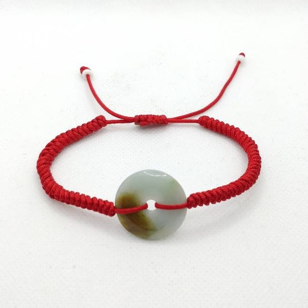 Jade bracelet.