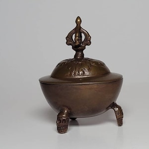 Capala mini size | Kapala | Skullcup | Menrak | Buddhist ritual capala |
