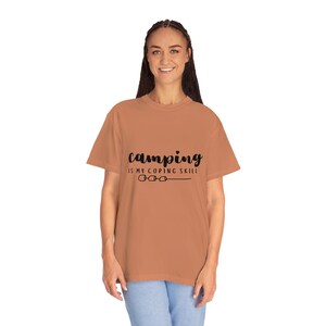Camping T Shirt, Camping Shirt, Comfort Colors Women's Tee, Outdoorsy Shirts, Hiking Shirt