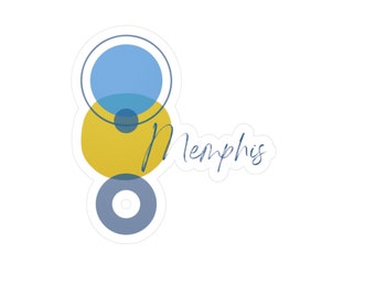 Memphis Vinyl Decal, Memphis Sticker, Memphis Grizzlies, Retro Memphis Sticker, Grizzlies Sticker, 901 Sticker, Memphis Grizzlies Sticker