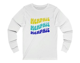Memphis Long Sleeve Shirt, Memphis Retro Shirt, Memphis Grizzlies Shirt, 901 Shirt, Grizzlies Shirt