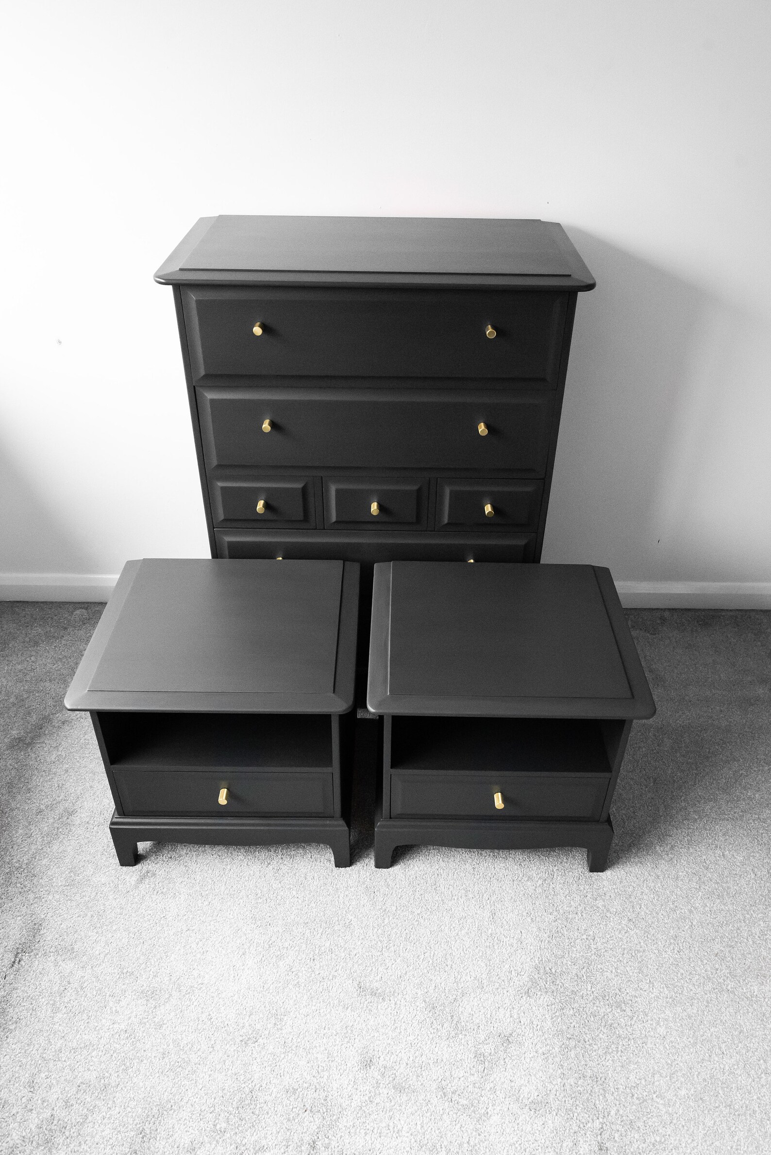 Hand Painted Stag Chest of Drawers Stag Tallboy Stag Etsy