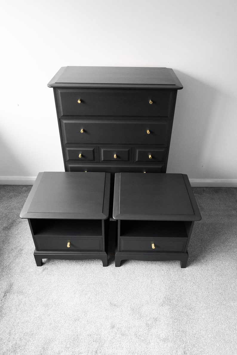 Hand Painted Stag Chest of Drawers Stag Tallboy Stag Etsy