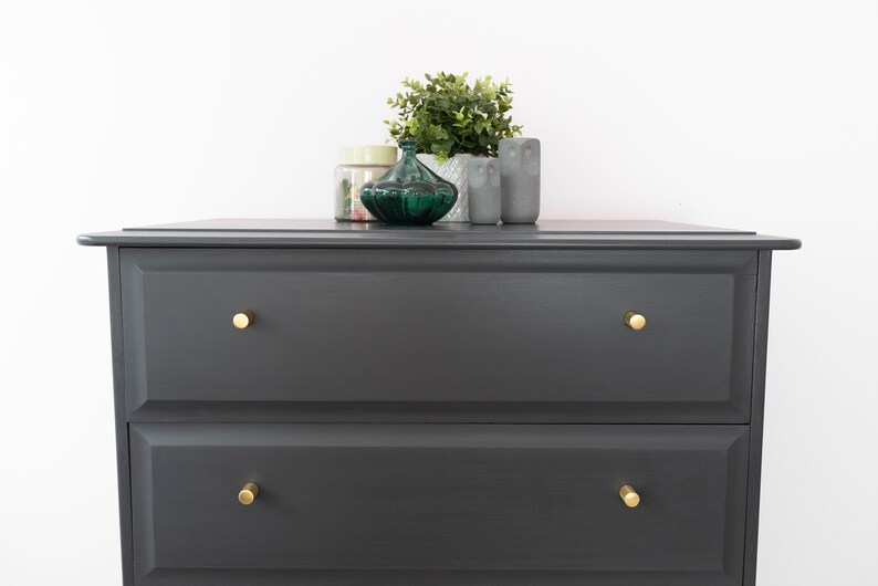 Hand Painted Stag Chest of Drawers Stag Tallboy Stag Etsy