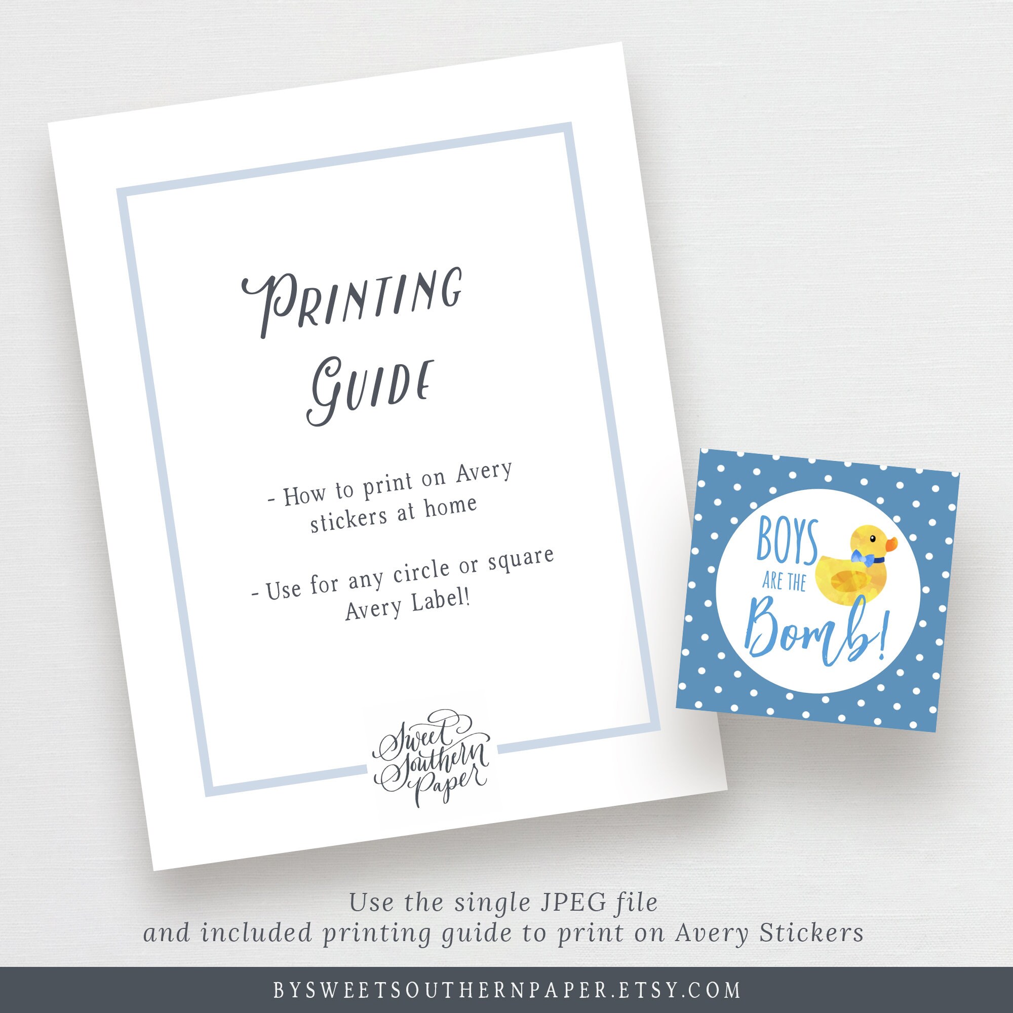 Editable Boys Baby Shower Bath Bomb Tag or Sticker Boys Are Etsy