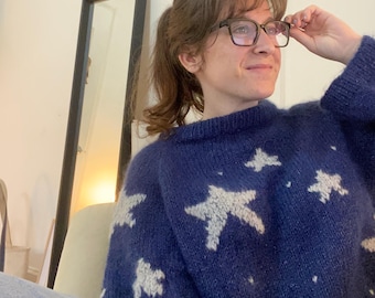 The SuperStar Sweater Raglan Knitting Pattern