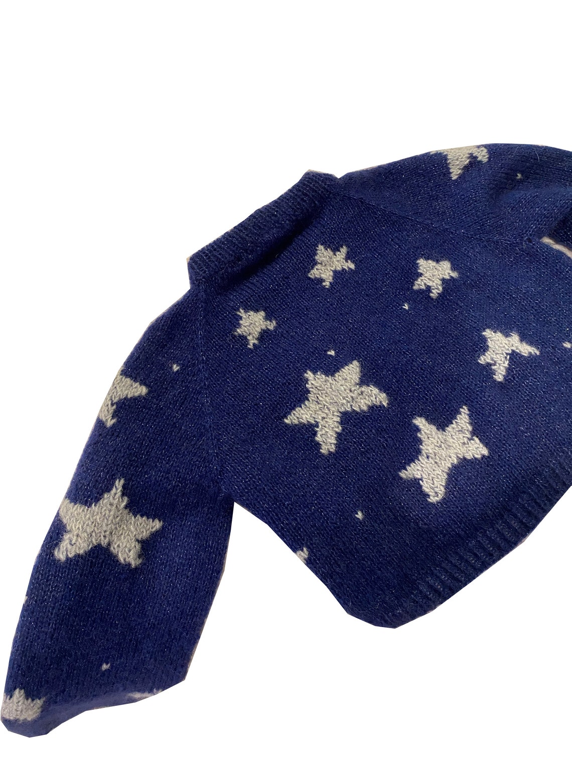 CORALINE Raglan Stars Sweater Knitting Pattern Etsy
