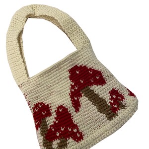 The Wild Mushroom Crochet Bag Pattern - Etsy