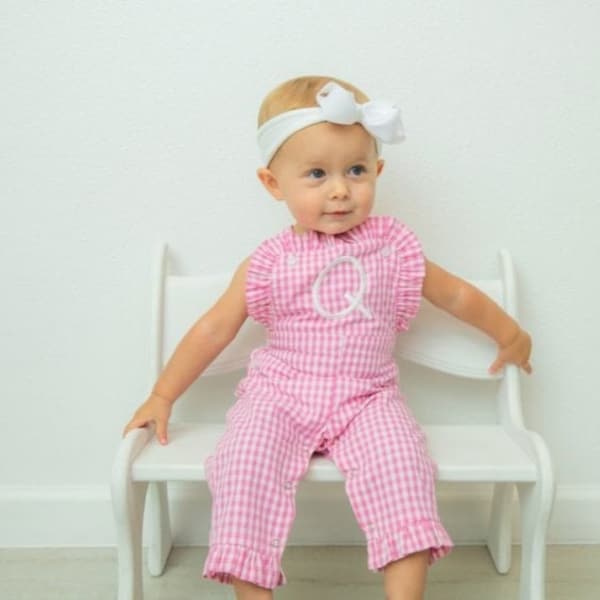 Ruffle Overalls Etsy