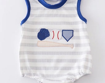 Baby Toddler Boy Baseball Tball Bubble, First Ball Game Outfit, Baby Baseball Bodysuit, Little Slugger, Ball Park Baby