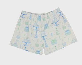 Pantalones cortos de cumpleaños para niños, atuendo de cumpleaños para bebés y niños pequeños, atuendo de cumpleaños personalizado