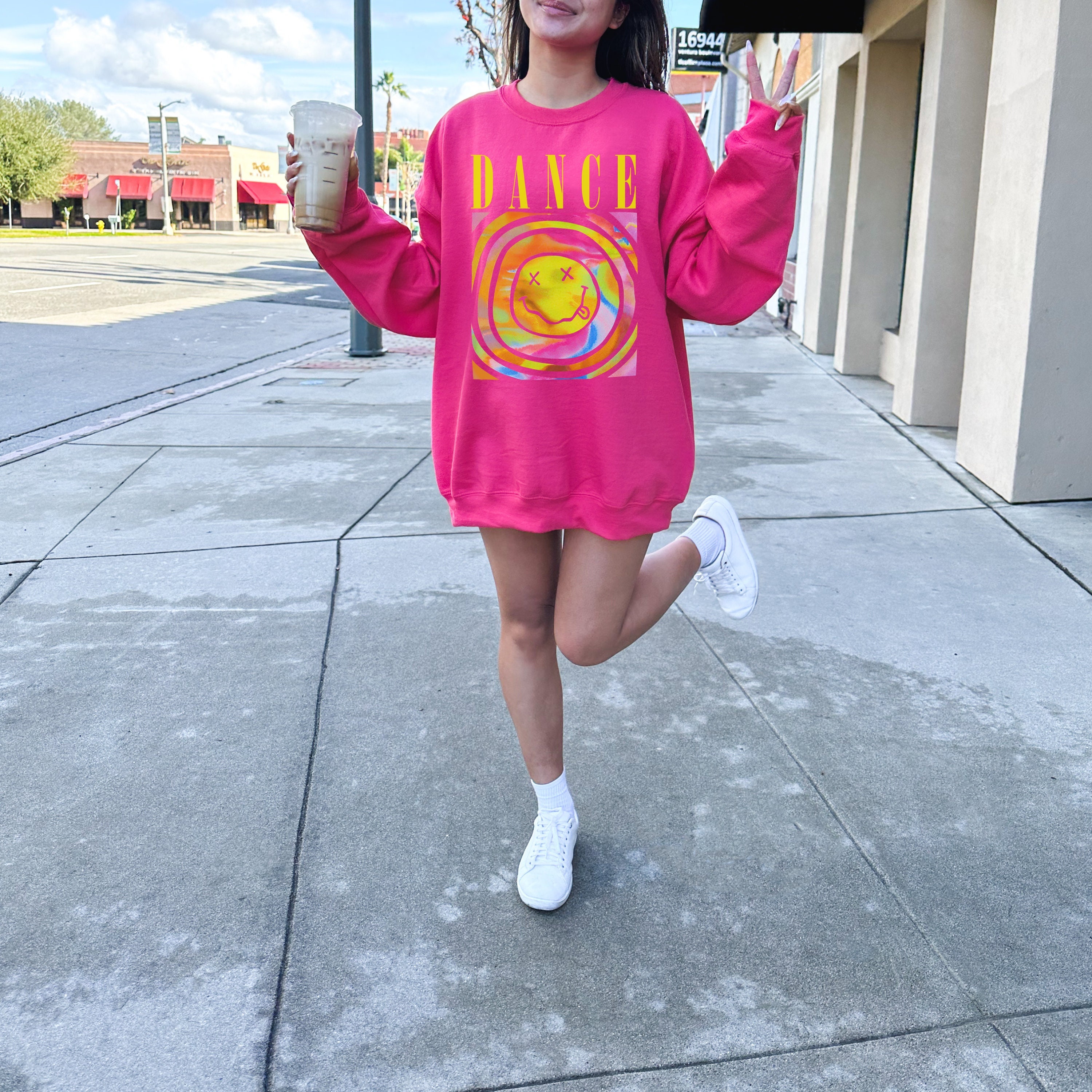Nirvana sweatshirt - Etsy Polska