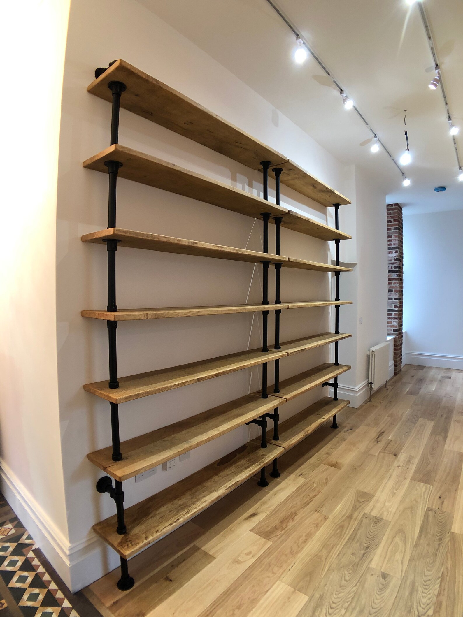 Bespoke Industrial Rustic Shelving, Custom Industrial Rustic Shelves