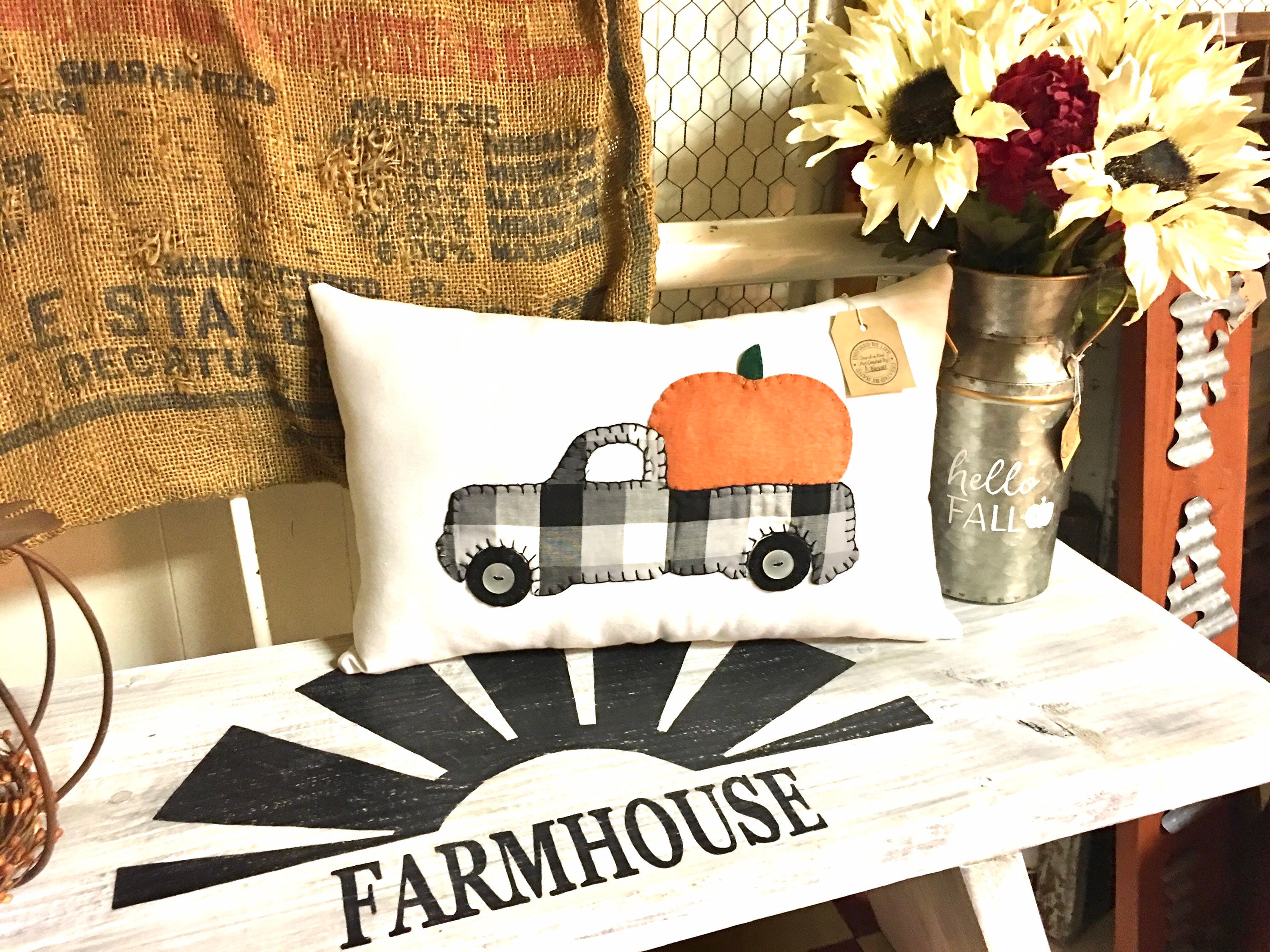 Black And White Farmhouse Truck Printable