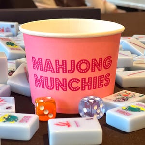 Gobelets Mahjong Munchies Treat // Pochette de 20 gobelets