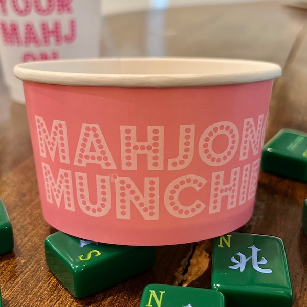 Mahjong Munchies Treat Cups // Sleeve of 20 cups