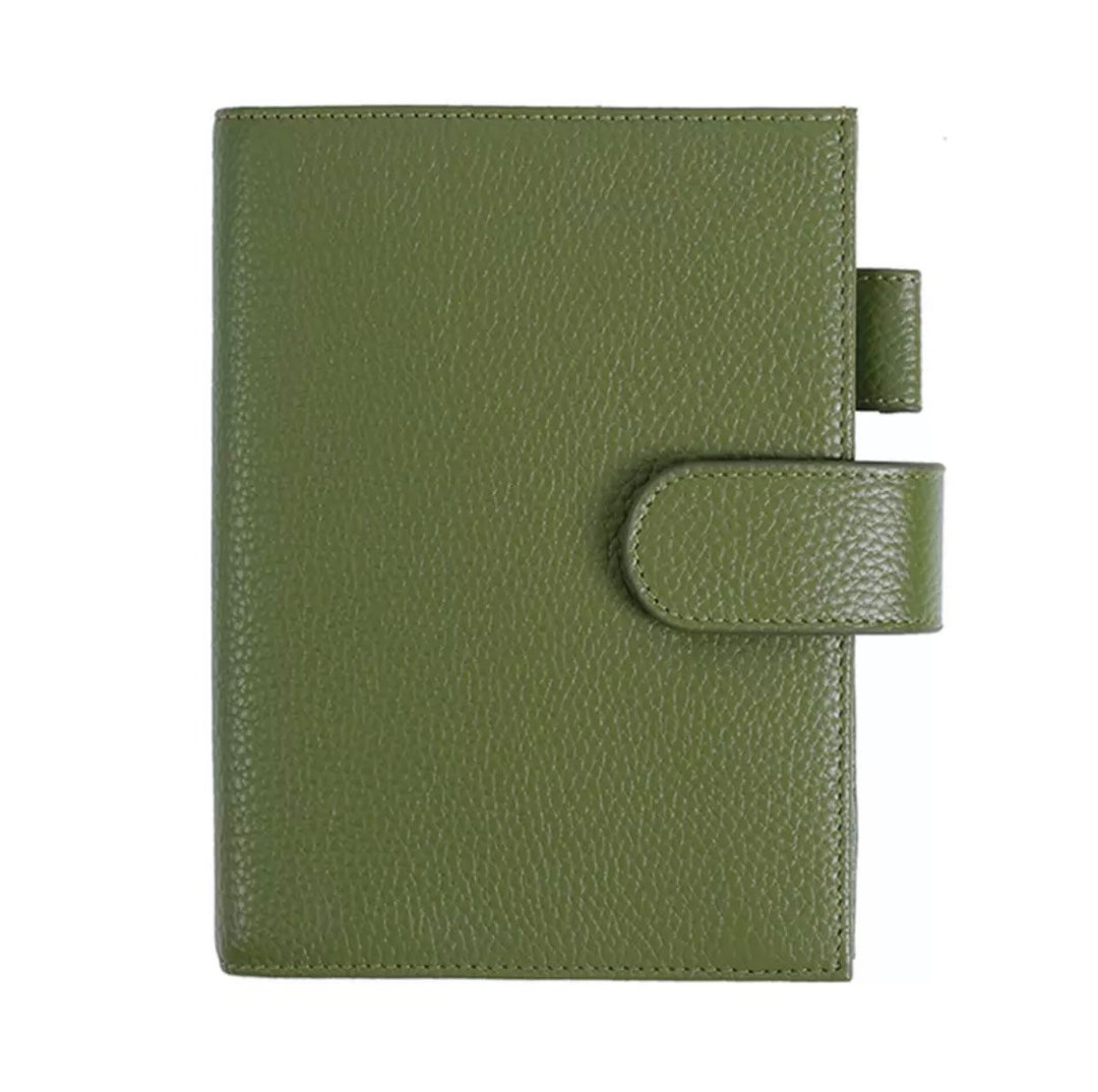 Moterm A5 Plus Green Genuine Leather Journal Cover Planner - Etsy