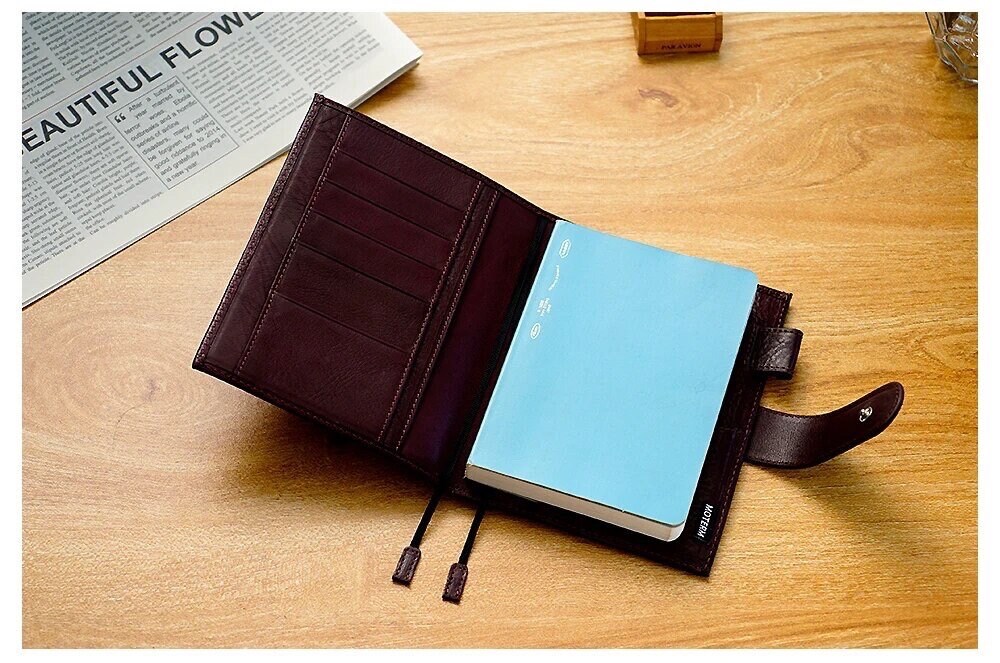 Moterm Original Plus Planner Cover - A6+ (Vegetable Tanned Leather)