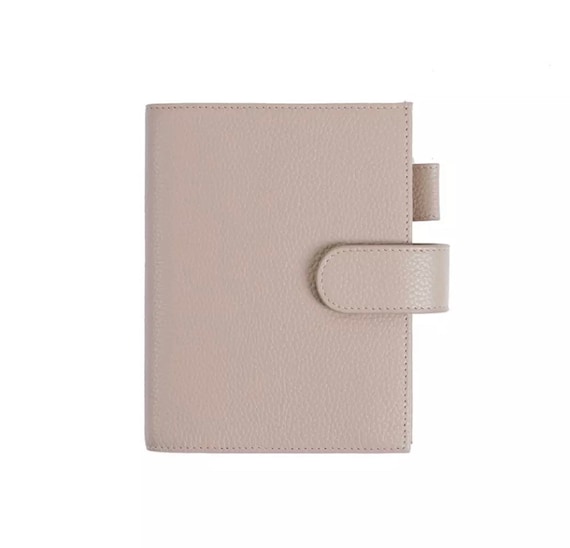 Moterm Taupe A6 Plus Cover for Stalogy Notebook Genuine Pebbled