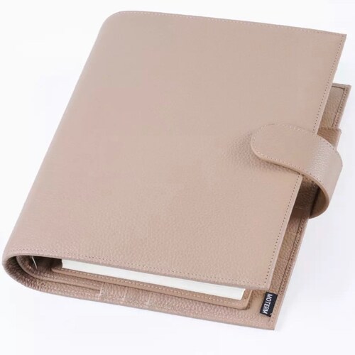 Moterm A5 Versa 3.0 Taupe Real Genuine Leatherjournal Etsy
