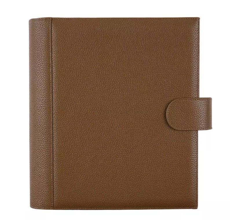 Moterm Genuine Leather Discbound Planner Cover for Happy Etsy
