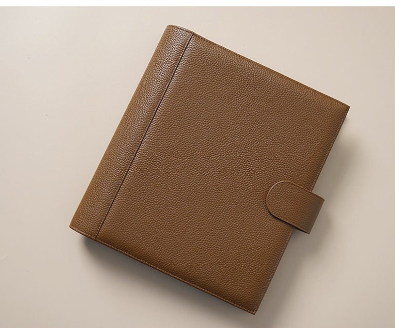 Moterm Genuine Leather Discbound Planner Cover for Happy Etsy