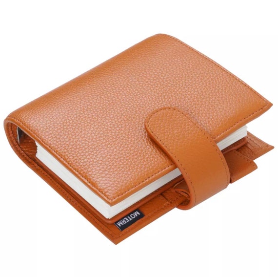 Moterm Leather Rings Protecter - A6 (Pebbled)